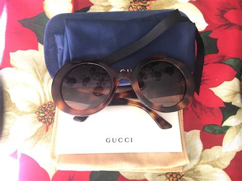 gucci havana gold round sunglasses|gucci foldable aviator sunglasses.